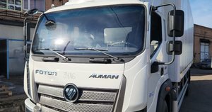 Изотермический фургон на базе шасси Foton est m18