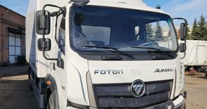 Изотермический фургон на базе шасси Foton est m18